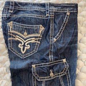 Rock Revival- light weight denim shorts